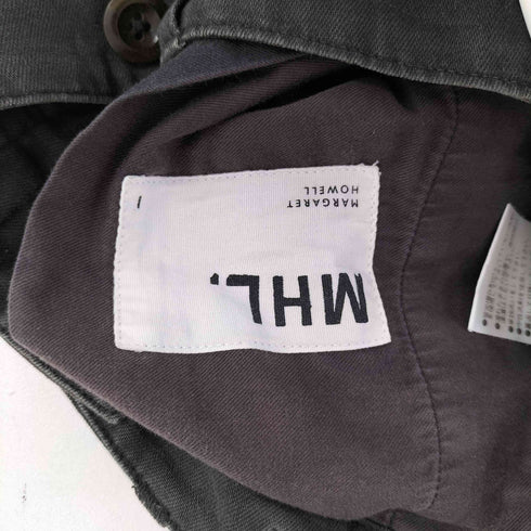 エムエイチエル MHL. 20SS コットン リネン シンチバッグ ワイド ワークパンツ メンズ JPN:1