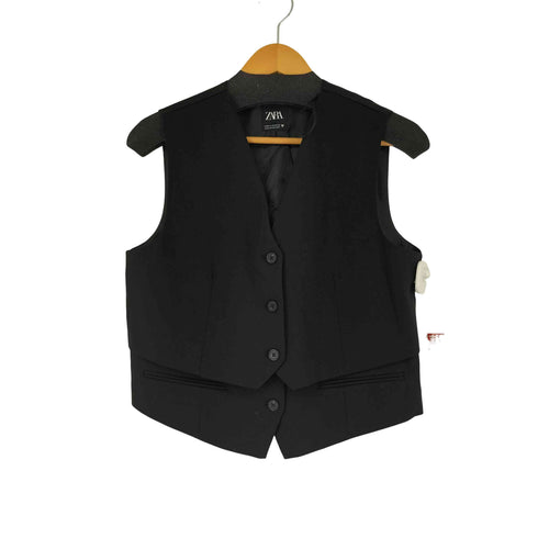 ザラ ZARA レイヤードベスト レディース import:M