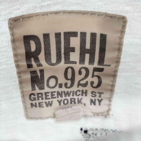 ルールナンバー RUEHL No.925 両面刺繍デザイン S/S Tシャツ メンズ JPN:M