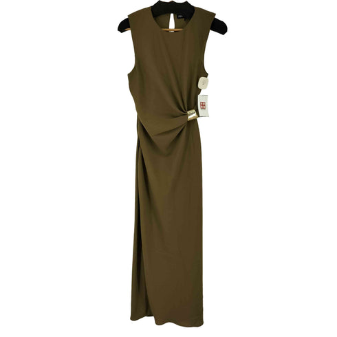 ザラ ZARA スリットミディワンピース レディース import:S