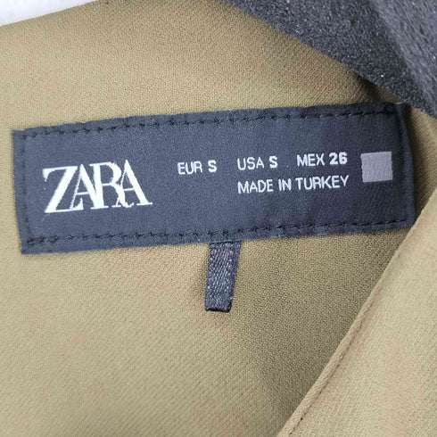 ザラ ZARA スリットミディワンピース レディース import:S