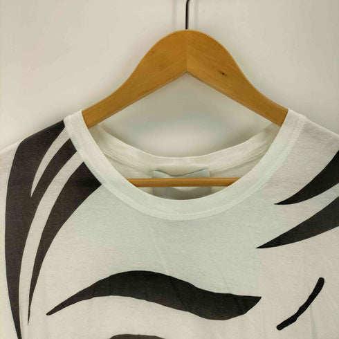 スリーワンフィリップリム 3.1 phillip lim フェイスプリント フレンチスリーブカットソー レディース JPN:M