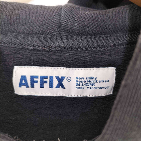 アフィックス AFFIX Logo Hoodie メンズ