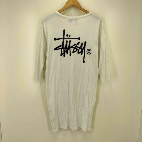 ステューシー Stussy ショーンフォント 両面 プリント L/S ワンピース レディース import:S