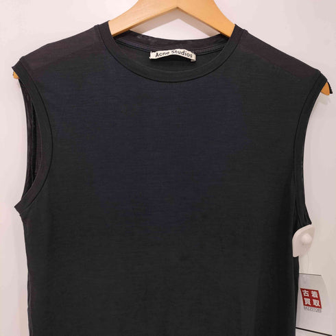 アクネストゥディオズ ACNE STUDIOS リヨセル ノースリーブ 無地 レディース JPN:XS