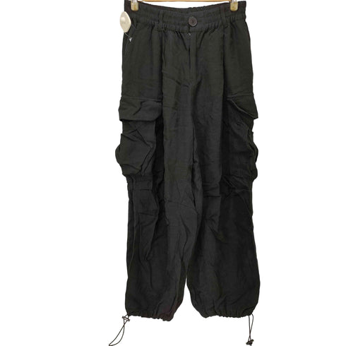 ザラ ZARA LINEN CARGO PANTS リネン カーゴ パンツ レディース XS