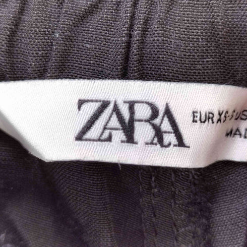 ザラ ZARA LINEN CARGO PANTS リネン カーゴ パンツ レディース XS