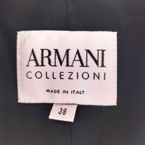 アルマーニコレツィオーニ ARMANI COLLEZIONI ストライプ1Bテーラードジャケット レディース 38
