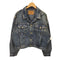ビッグジョン BIG JOHN 90-00S THE PERFECT FIT 3rd型 ケミカルウォッシュ クロップド デニム ジャケット メンズ import:L