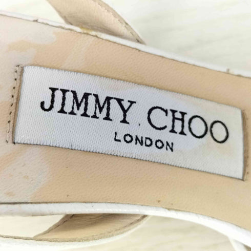 ジミーチュウ JIMMY CHOO TILLY レザー イントレチャート ヒールパンプス レディース 36 2/1