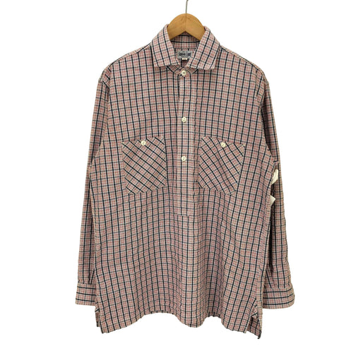 シュガーケーン SUGAR CANE チェック プルオーバー ワーク シャツ メンズ JPN:L
