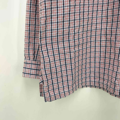 シュガーケーン SUGAR CANE チェック プルオーバー ワーク シャツ メンズ JPN:L