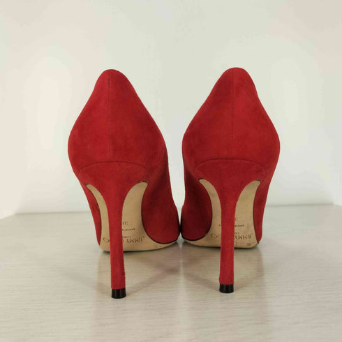 ジミーチュウ JIMMY CHOO スエード ピンヒール パンプス レディース 36 1/2
