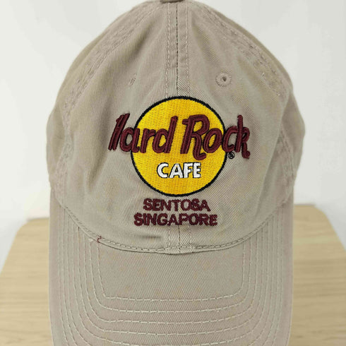 ハードロックカフェ Hard Rock Cafe ロゴ刺しゅうキャップ メンズ