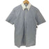 フェアファクス FAIRFAX SLIM FIT ボタンダウン S/S ストライプ シャツ メンズ 46