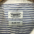 フェアファクス FAIRFAX SLIM FIT ボタンダウン S/S ストライプ シャツ メンズ 46