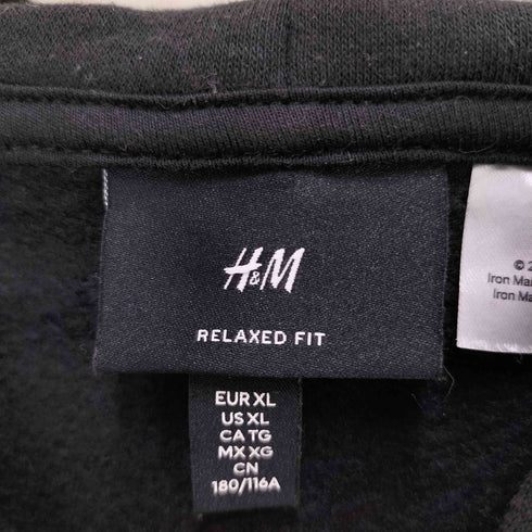 エイチアンドエム H&M コラボ RELAXED FIT バンド グラフィック パーカー メンズ import:XL