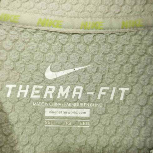 ナイキ NIKE THERMA-FIT スウッシュ プリント ジップ パーカー メンズ XXL