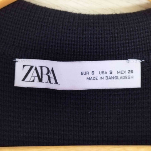 ザラ ZARA プレーンニット カーディガン レディース import:S