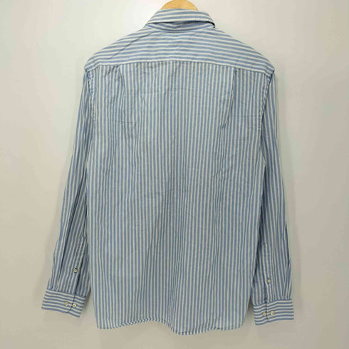 トミーヒルフィガー TOMMY HILFIGER SLIM FIT ボタンダウン S/S ストライプ シャツ メンズ 15-1/2 34-35