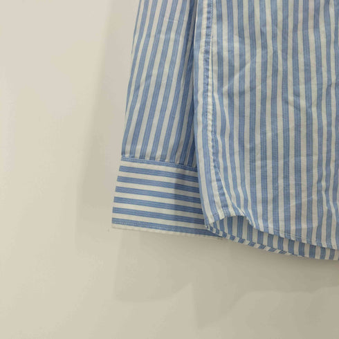 トミーヒルフィガー TOMMY HILFIGER SLIM FIT ボタンダウン S/S ストライプ シャツ メンズ 15-1/2 34-35