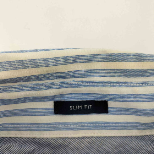 トミーヒルフィガー TOMMY HILFIGER SLIM FIT ボタンダウン S/S ストライプ シャツ メンズ 15-1/2 34-35