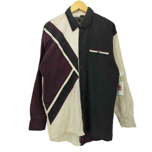 SPINDLE RIVER 90S マルチカラー L/S BDシャツ メンズ import:L