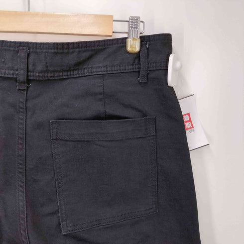 ザラ ZARA カットオフ 加工 ワイド ブラック デニム パンツ メンズ 46