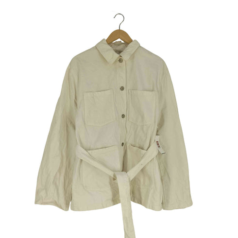 ザラ ZARA ベルト デニムジャケット レディース import:XS