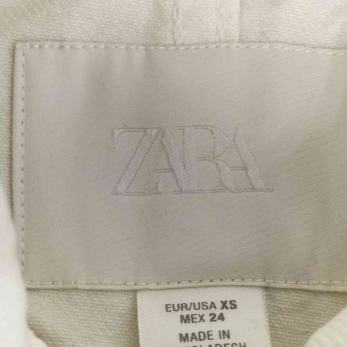 ザラ ZARA ベルト デニムジャケット レディース import:XS