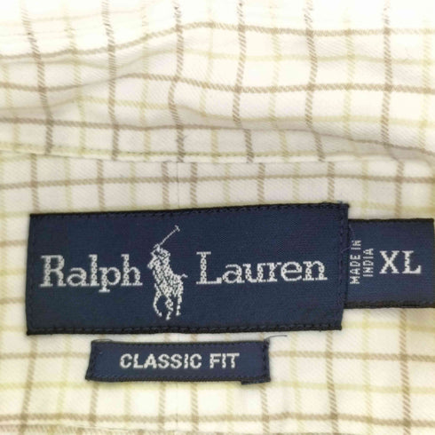 ラルフローレン RALPH LAUREN CLASSIC FITスモールポニー刺繍S/Sシャツ メンズ JPN:XL