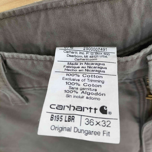 カーハート Carhartt ライトウェイト ダブルニーワークパンツ メンズ 36inch