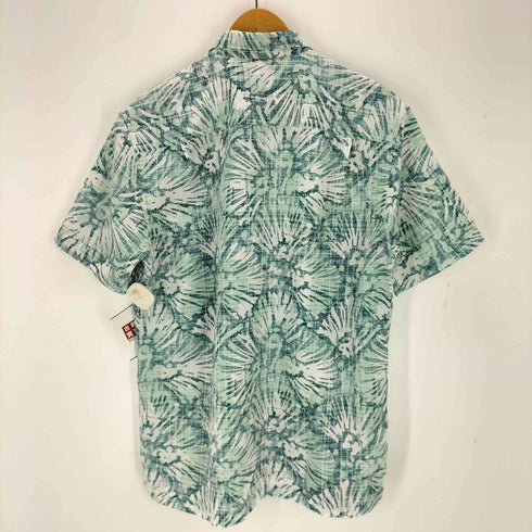 ヴァンヒューゼン VAN HEUSEN 総柄ワンポケットS/Sシャツ メンズ JPN:M