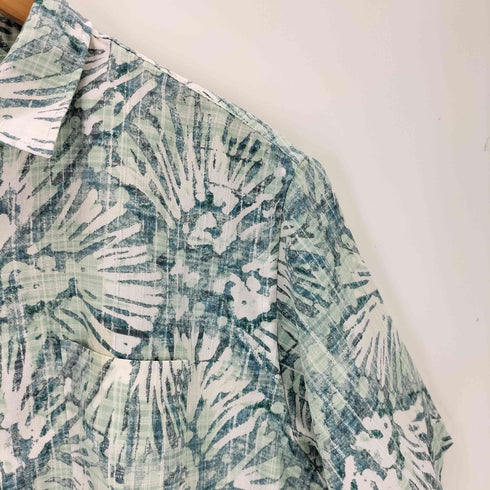 ヴァンヒューゼン VAN HEUSEN 総柄ワンポケットS/Sシャツ メンズ JPN:M