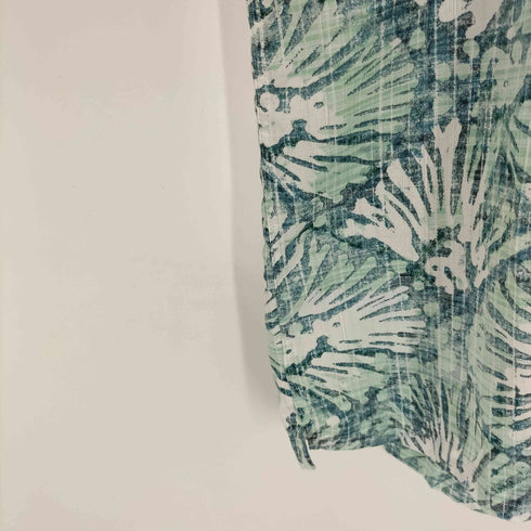 ヴァンヒューゼン VAN HEUSEN 総柄ワンポケットS/Sシャツ メンズ JPN:M