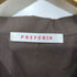 プレフェリール PREFERIR S/S シャツワンピース レディース JPN:40