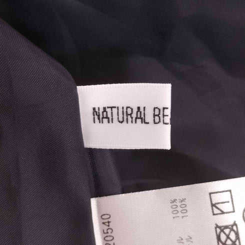 ナチュラルビューティーベーシック NATURAL BEAUTY BASIC ベルテッドフレアスカート レディース JPN:M