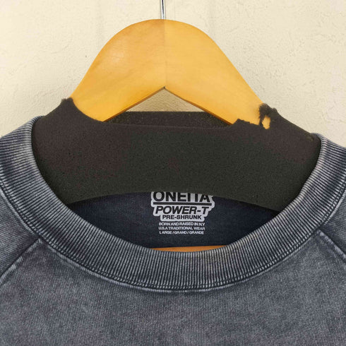 オニータ ONEITA POWER-T スーパーヘビーウェイト 13oz ロングスリーブTシャツ メンズ import:L
