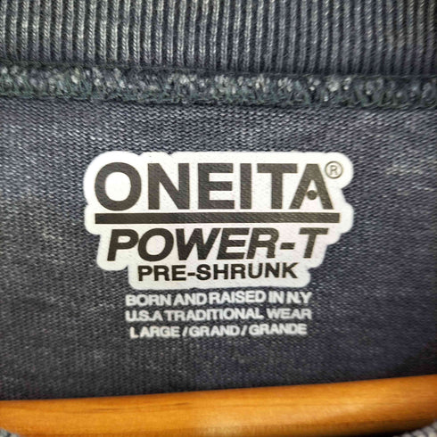 オニータ ONEITA POWER-T スーパーヘビーウェイト 13oz ロングスリーブTシャツ メンズ import:L