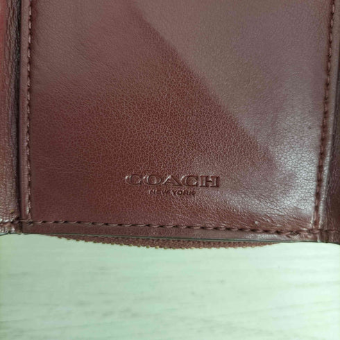 コーチ COACH シグネチャー フローラル ミニ トライフォールド ウォレット 三つ折り財布 レディース