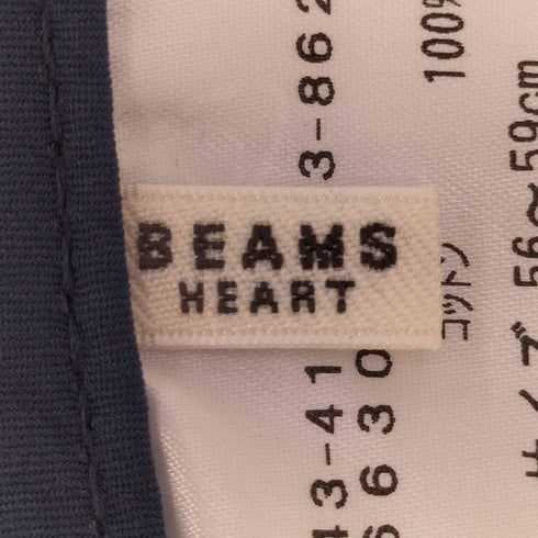 ビームスハート BEAMS HEART ロゴ刺繍 フリンジキャップ レディース 56-59cm