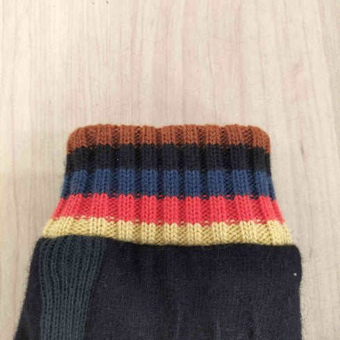 ポールスミス Paul Smith リブカラー ウールグローブ 手袋 メンズ
