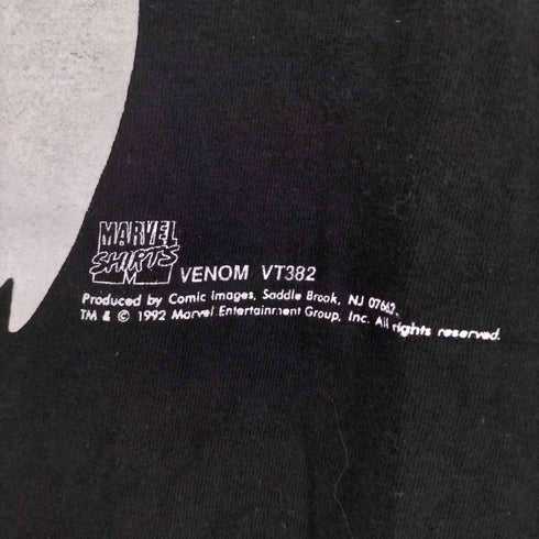 1992コピーライト VENOM クルーネックTシャツ メンズ