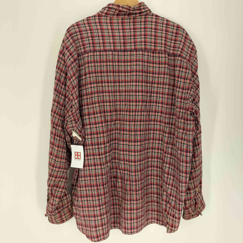 ウールリッチ WOOLRICH 総柄 チェック L/S シャツ ボロ 襤褸 ビッグサイズ メンズ 2XL