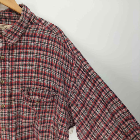 ウールリッチ WOOLRICH 総柄 チェック L/S シャツ ボロ 襤褸 ビッグサイズ メンズ 2XL