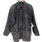 D'HOMME A HOMME 裏地キルティング シープ レザー ジップアップ ジャケット 肩パッド メンズ import:L