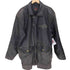 D'HOMME A HOMME 裏地キルティング シープ レザー ジップアップ ジャケット 肩パッド メンズ import:L