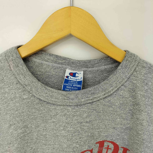 チャンピオン Champion 90S USA製 ラバープリント Tシャツ メンズ import:L