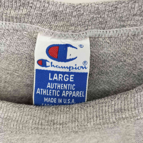 チャンピオン Champion 90S USA製 ラバープリント Tシャツ メンズ import:L