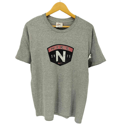 ナイキ NIKE 90S~00S 白タグ フロントプリント Tシャツ メンズ import:M